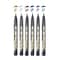 Marvy® Uchida 6 Metallic Color Opaque Brush Markers Set